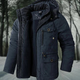 Utility Winter Parka  Sherpa Lined Mens Jacket - Product detail 4