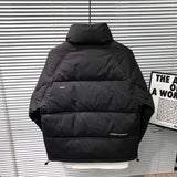Winter Down Jacket  Quilted Puffer Coat With High Collar - Product detail 5