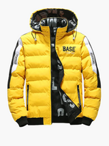 Urban Winter Puffer Jacket  Quilted Down Hooded Design - Product showcase