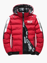 Urban Winter Puffer Jacket  Quilted Down Hooded Design - Product example