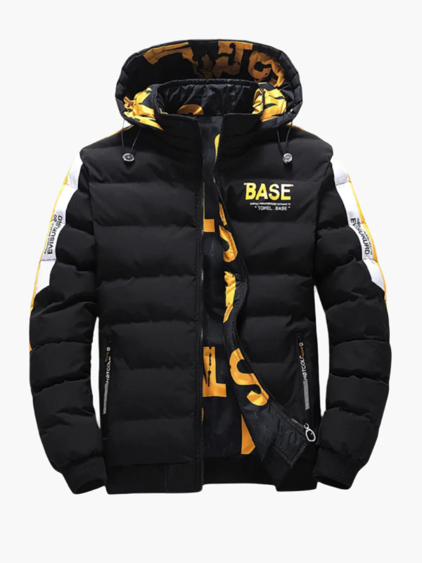 Urban Winter Puffer Jacket  Quilted Down Hooded Design - Product detail 4