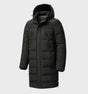 Mens Winter Parka  Waterproof Quilted Hooded Coat - Product showcase