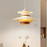 Modern Pendant Light  Layered Metal Disc Design - Product detail 6