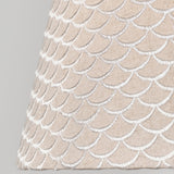 Mermaid Scale Table Lamp  Black Wood Base - Product detail 5