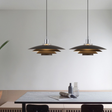 Modern Layered Pendant Light  Black Iron Multi-Tier Design - Product showcase
