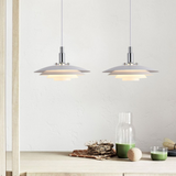 Modern Layered Pendant Light  Black Iron Multi-Tier Design - Product example