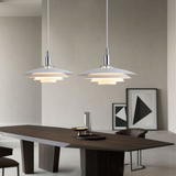 Modern Layered Pendant Light  Black Iron Multi-Tier Design - Product detail 4