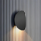 Modern LED Wall Lamp  Curved Metal Disc Design - Product detail 5