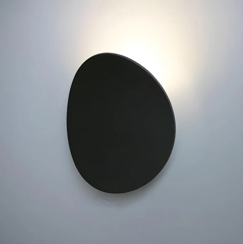 Modern LED Wall Lamp  Curved Metal Disc Design - Product detail 7