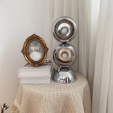 Modern Glass Table Lamp  Spherical Chrome Design - Product detail 12