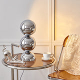 Modern Glass Table Lamp  Spherical Chrome Design - Product detail 19