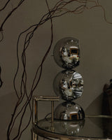 Modern Glass Table Lamp  Spherical Chrome Design - Product detail 20