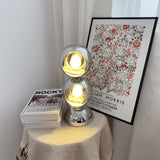 Modern Glass Table Lamp  Spherical Chrome Design - Product detail 22