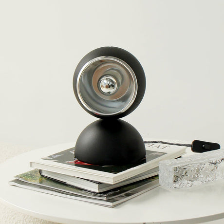 Modern Glass Table Lamp  Spherical Chrome Design - Product detail 33