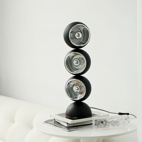 Modern Glass Table Lamp  Spherical Chrome Design - Product detail 37