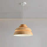 Scandinavian Pendant Light  Layered Wood Design - Product detail 13