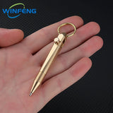 Tactical Mini Pen  Brass Keychain Self-Defense Tool - Product example