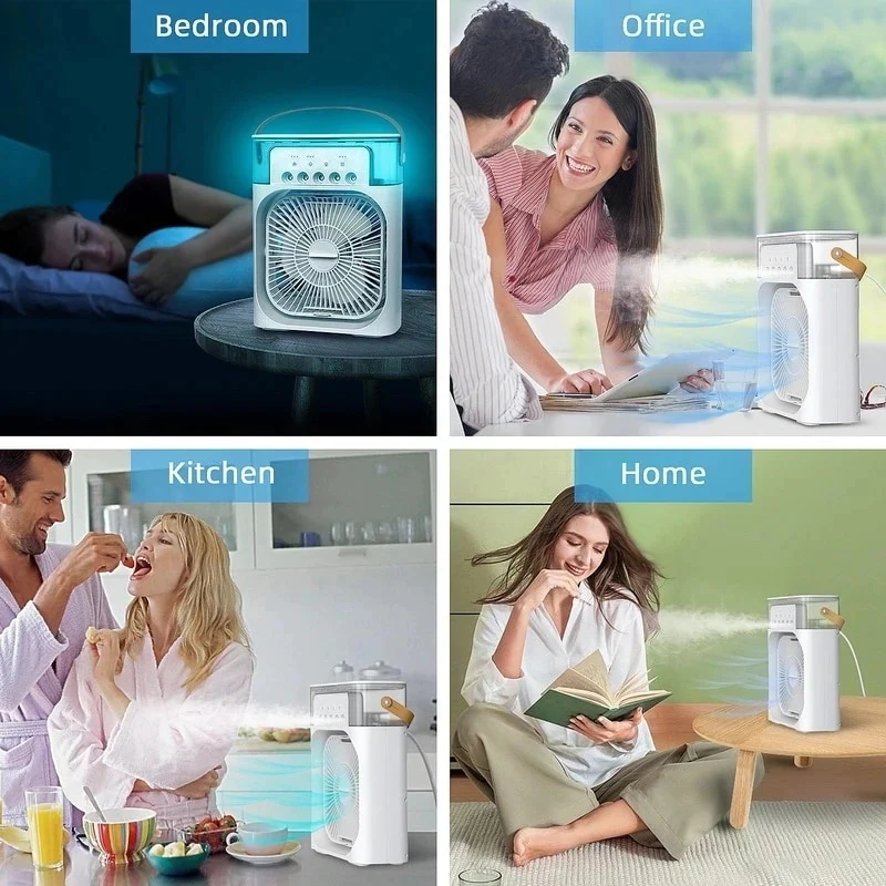 Portable Misting Fan  Ice Cooling Humidifier System - Product detail 7