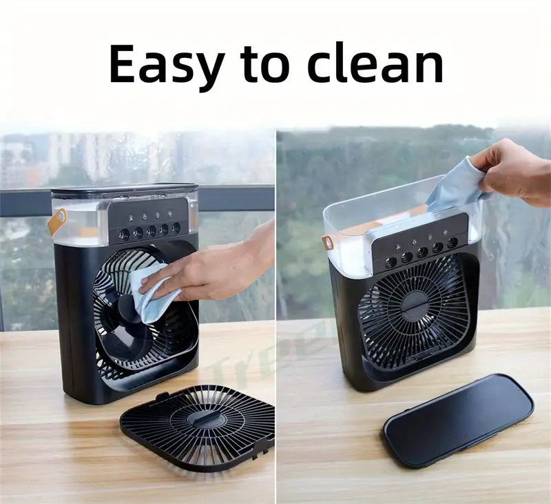 Portable Misting Fan  Ice Cooling Humidifier System - Product detail 9