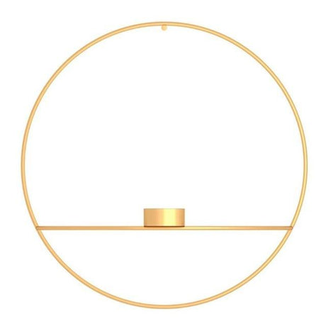 Modern Wall Candle Holder  Geometric Circle Design - Product detail 12