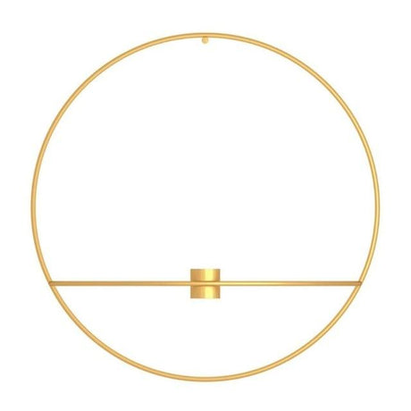 Modern Wall Candle Holder  Geometric Circle Design - Product detail 13