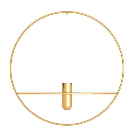 Modern Wall Candle Holder  Geometric Circle Design - Product detail 14