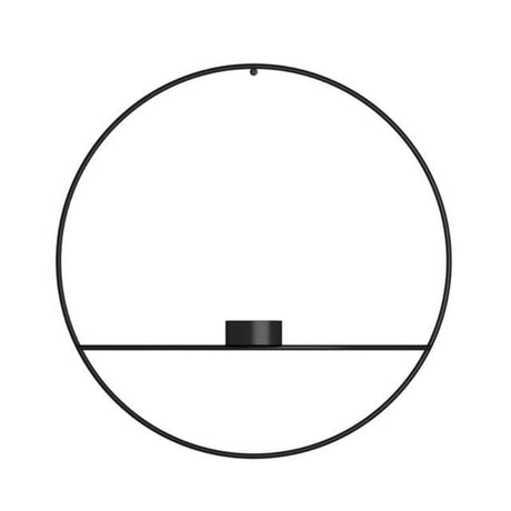 Modern Wall Candle Holder  Geometric Circle Design - Product detail 8