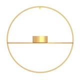 Modern Wall Candle Holder  Geometric Circle Design - Product detail 11