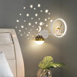 Kids Star Wall Light  LED Moon Projector Lamp - Product showcase