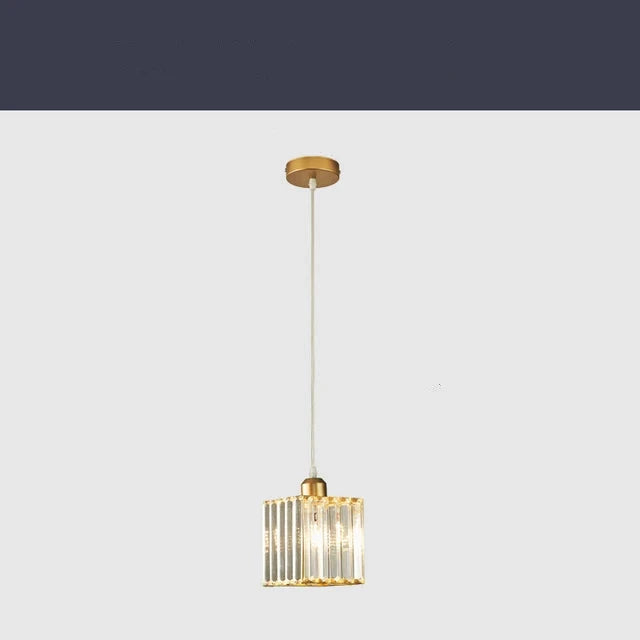 Crystal Ceiling Light  K9 Glass Pendant Design - Product example