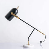 Modern Task Lamp  Black Metal Marble Base - Product detail 12