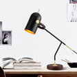 Modern Task Lamp  Black Metal Marble Base - Product detail 5