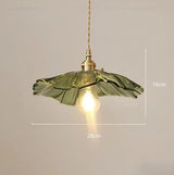 Floral Pendant Light  Rose Glass Petal Design - Product detail 7