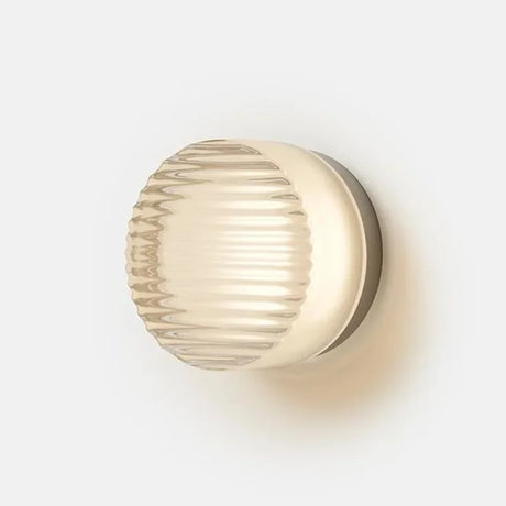 Modern Ceiling Light  Glass Drum Shade With Black Trim - Product detail 6