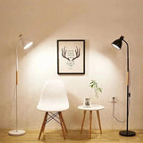 Modern LED Floor Lamp  Adjustable Metal Reading Light - Product example