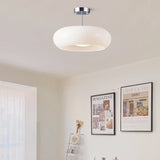 Modern Glass Ceiling Light  Yellow Dome LED Fixture - Product detail 4