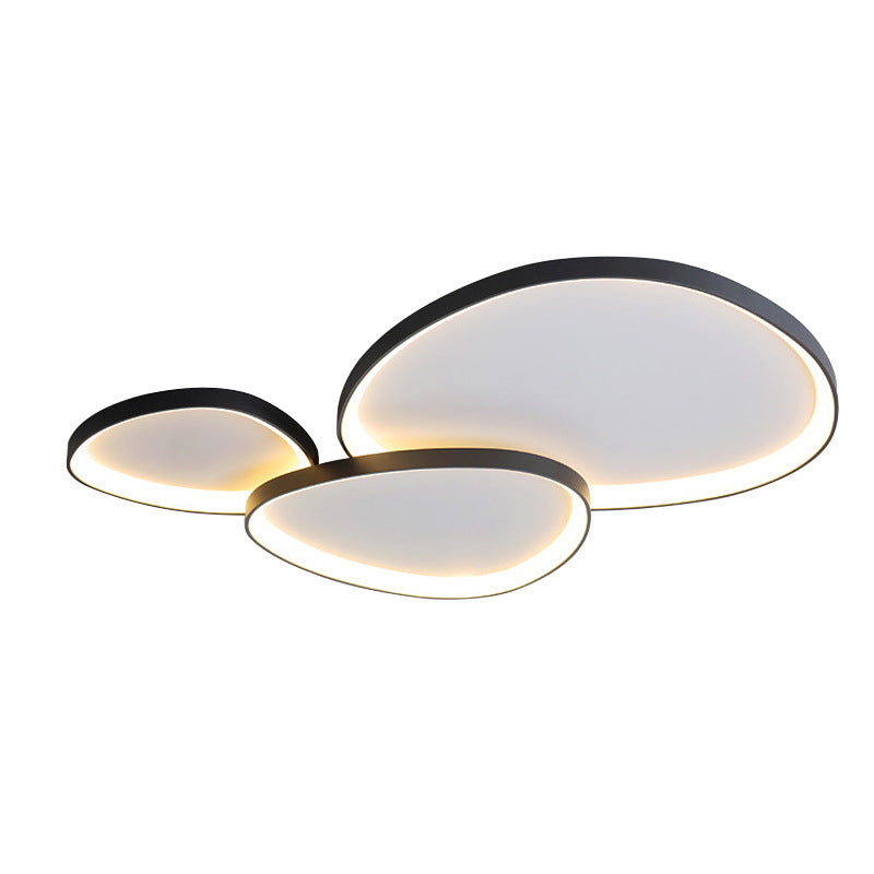 Modern LED Ceiling Light  Three Ring Geometric Design - Product detail 5