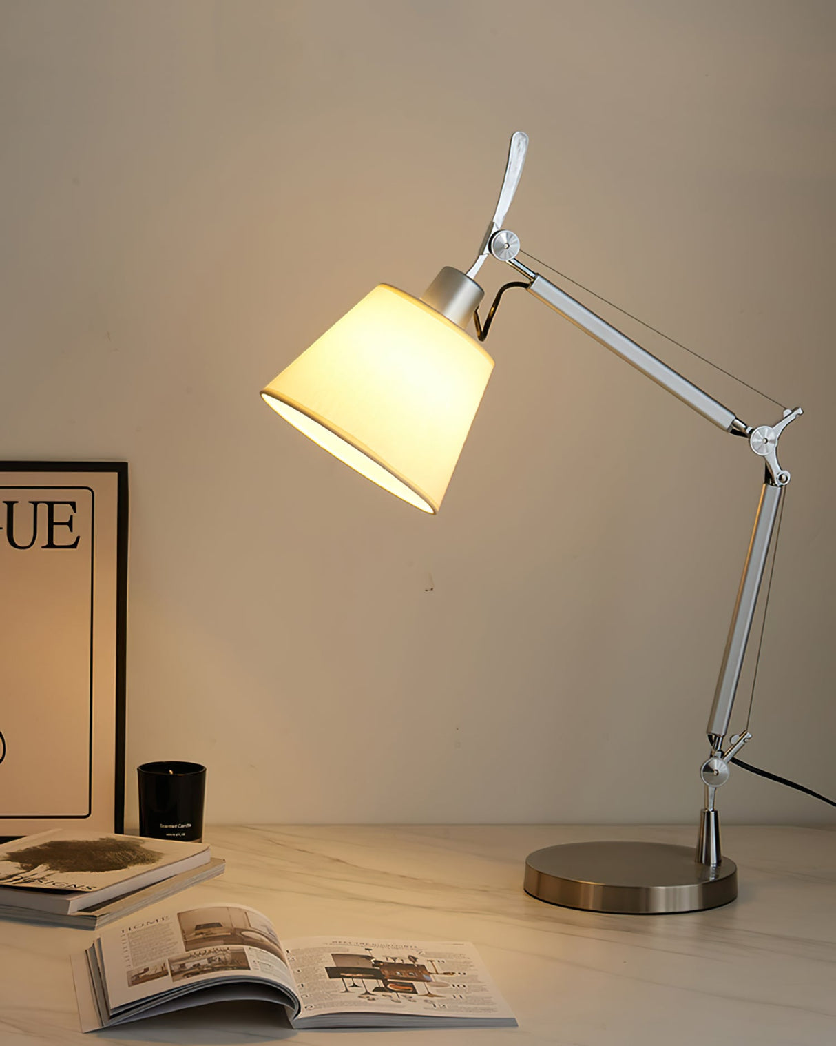 Modern Task Table Lamp  Adjustable Metal Arm Design - Product detail 9