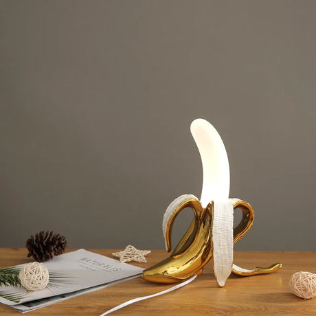Modern Table Lamp  Golden Banana Design - Product detail 8
