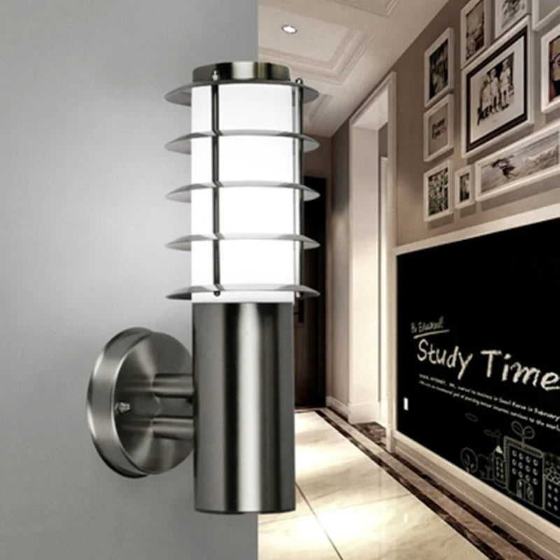 Outdoor Wall Light  Brushed Stainless Steel LED Sconce - Product detail 4
