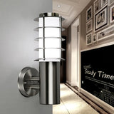 Outdoor Wall Light  Brushed Stainless Steel LED Sconce - Product detail 4