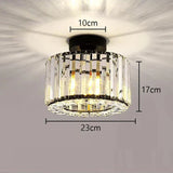 Modern Crystal Ceiling Light  Glass Prism Design - Product detail 5