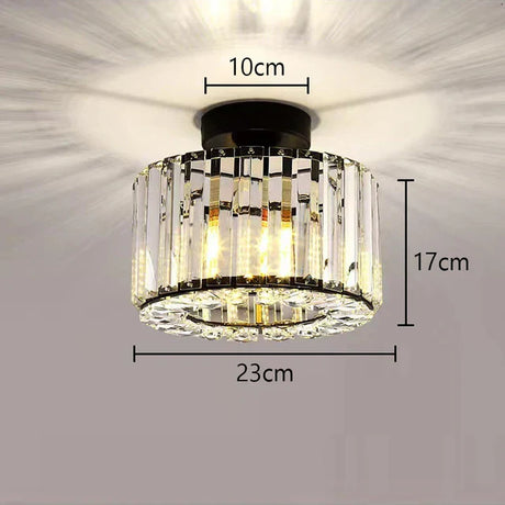 Modern Crystal Ceiling Light  Glass Prism Design - Product detail 5