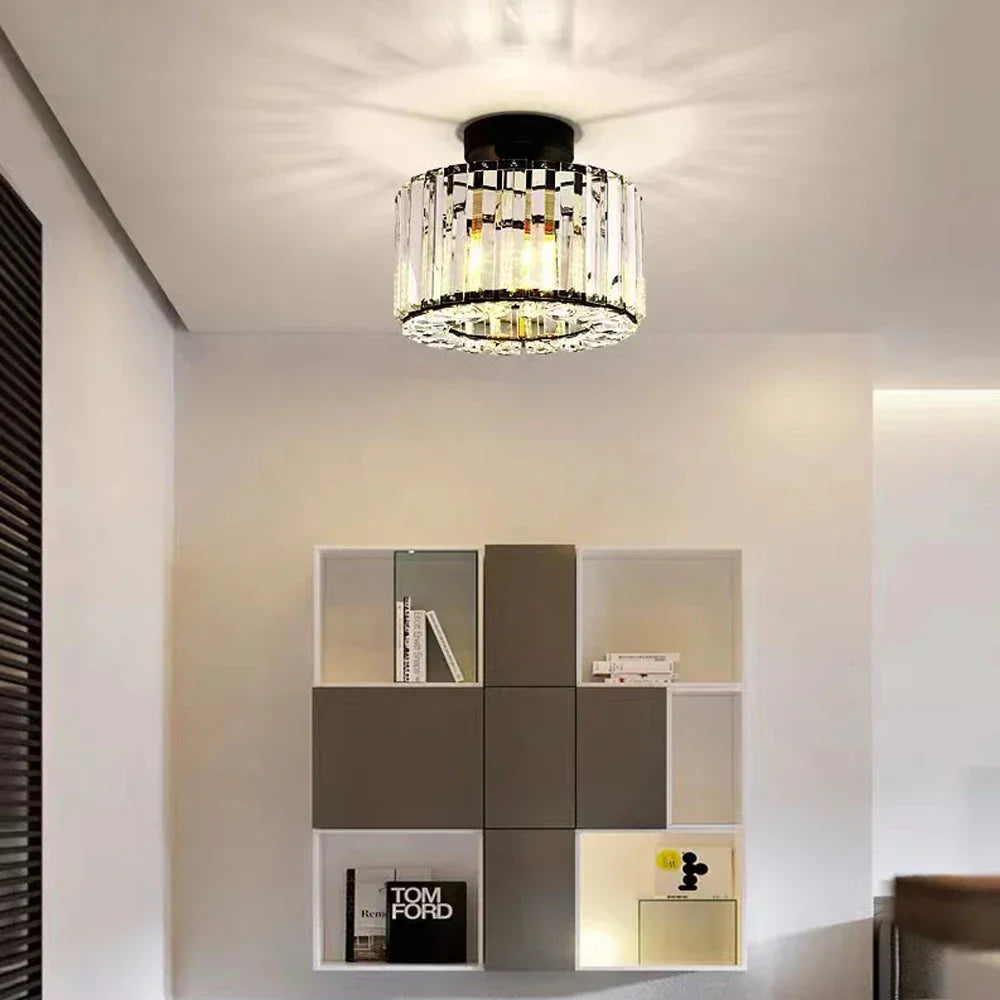 Modern Crystal Ceiling Light  Glass Prism Design - Product detail 4