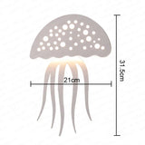 Modern Jellyfish Wall Light  LED Ocean-Inspired Design - Product detail 4