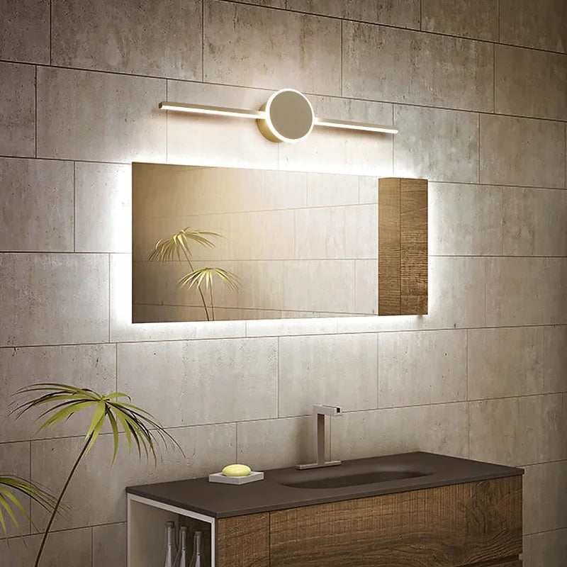 Modern LED Wall Light  Minimalist Aluminum Bar Design - Product showcase