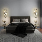 Modern LED Wall Light  Curved Gold Design - Product detail 5