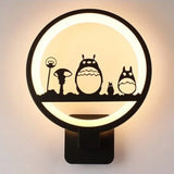 Modern LED Wall Light  Forest Wildlife Silhouette Design - Product detail 4