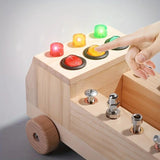 Montessori Busy Board  LED Traffic Light Learning Set With Tools - Product detail 4