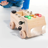 Montessori Busy Board  LED Traffic Light Learning Set With Tools - Product detail 5